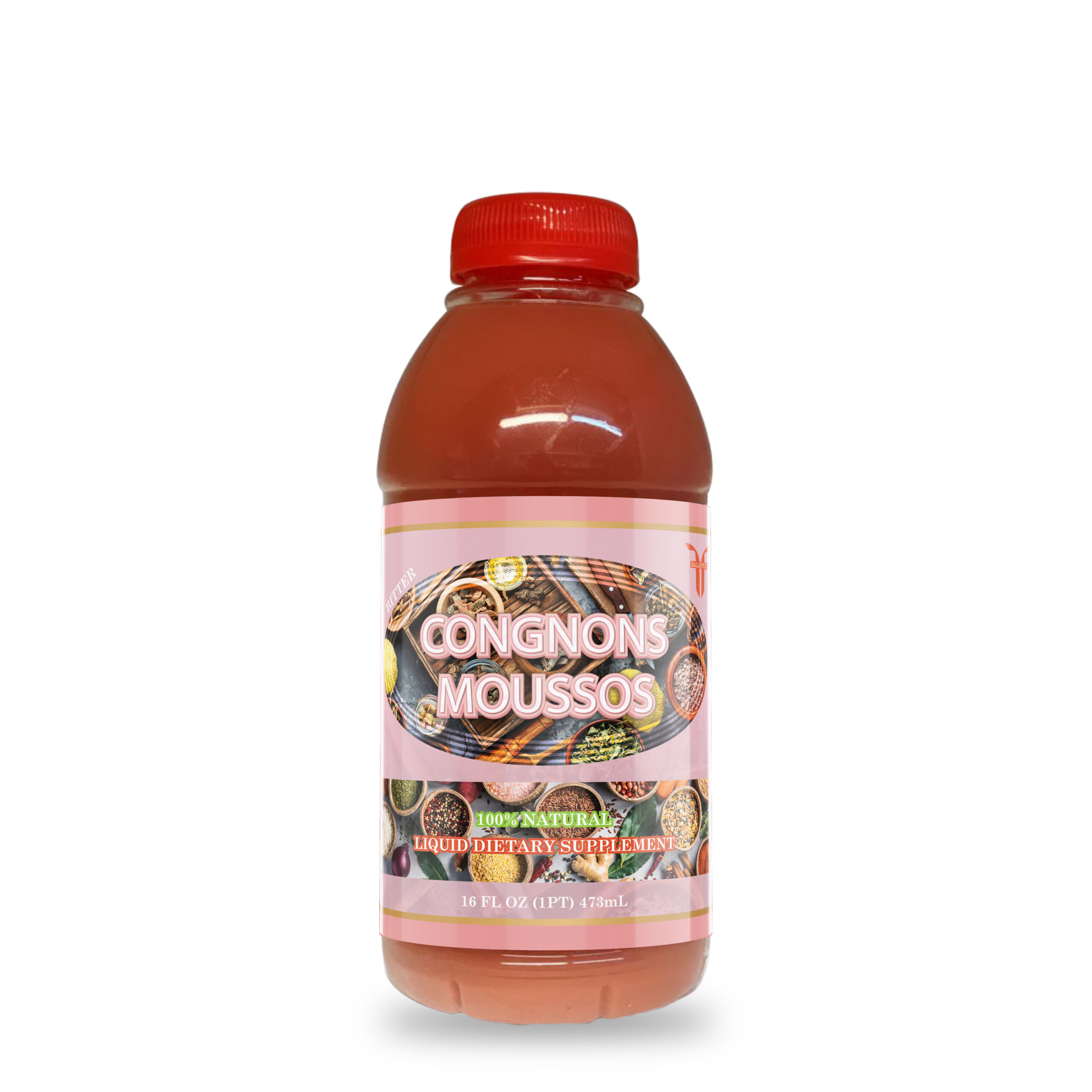 BALAFFON Congnons Moussos bottle, 16 fl oz / 473 mL